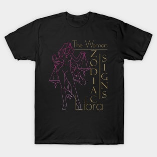 The women Libra T-Shirt